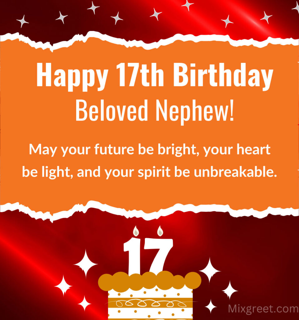 17th Birthday Images for Nephew 