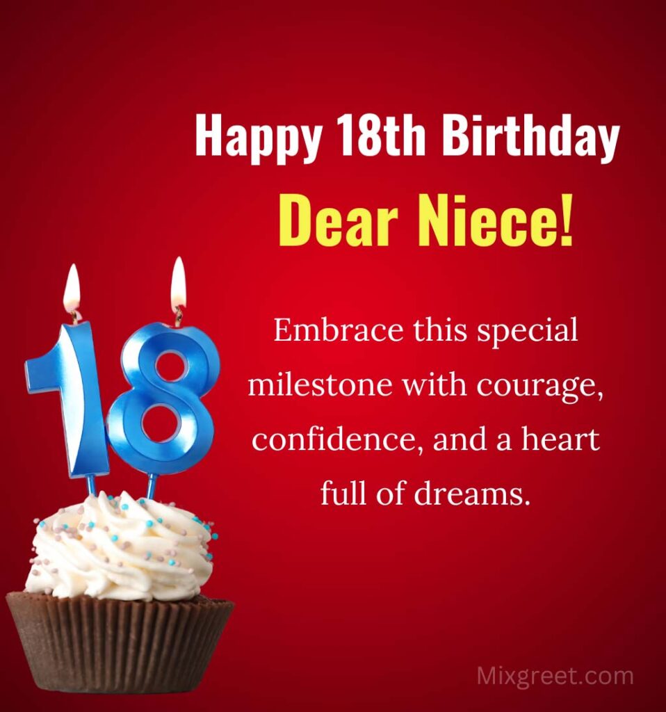 Inspiring 18th birthday Quotes for Niece