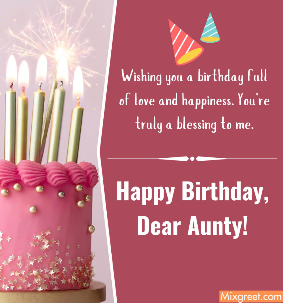 Birthday Wishes for Aunt