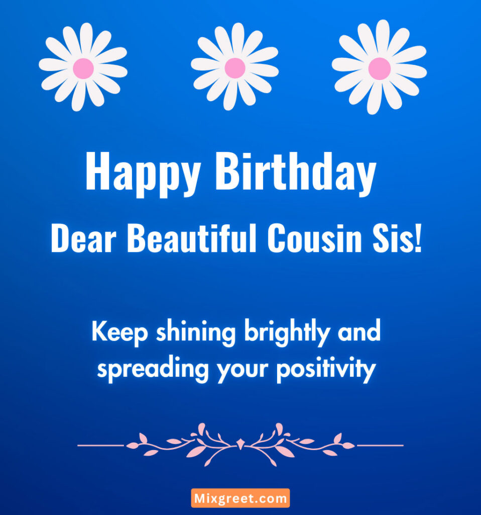 Happy Birthday Cousin Sis Images