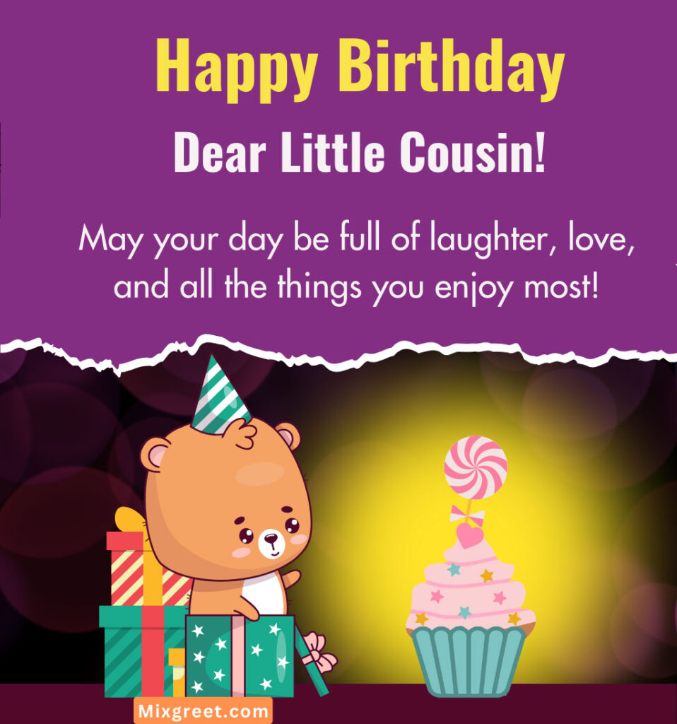 Happy Birthday Wishes for Little ousin Sister