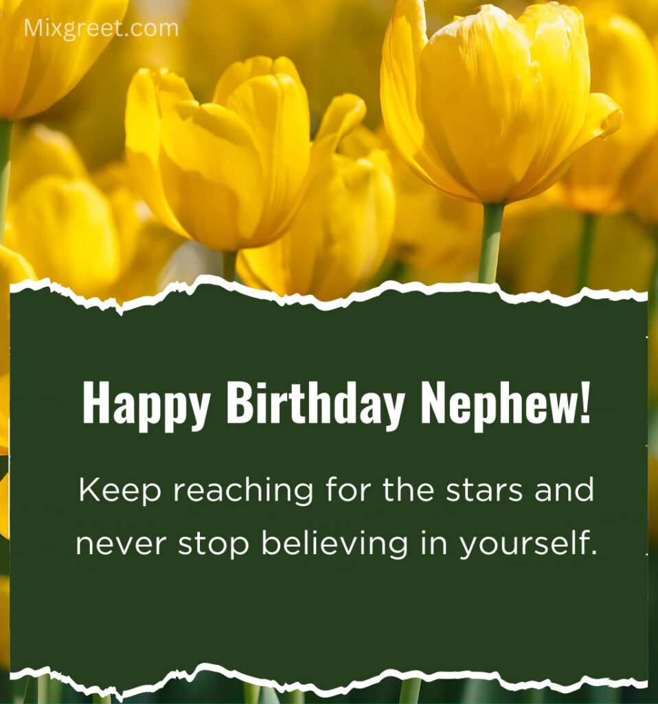 Inspirational Happy Birthday Quotes for Nephew