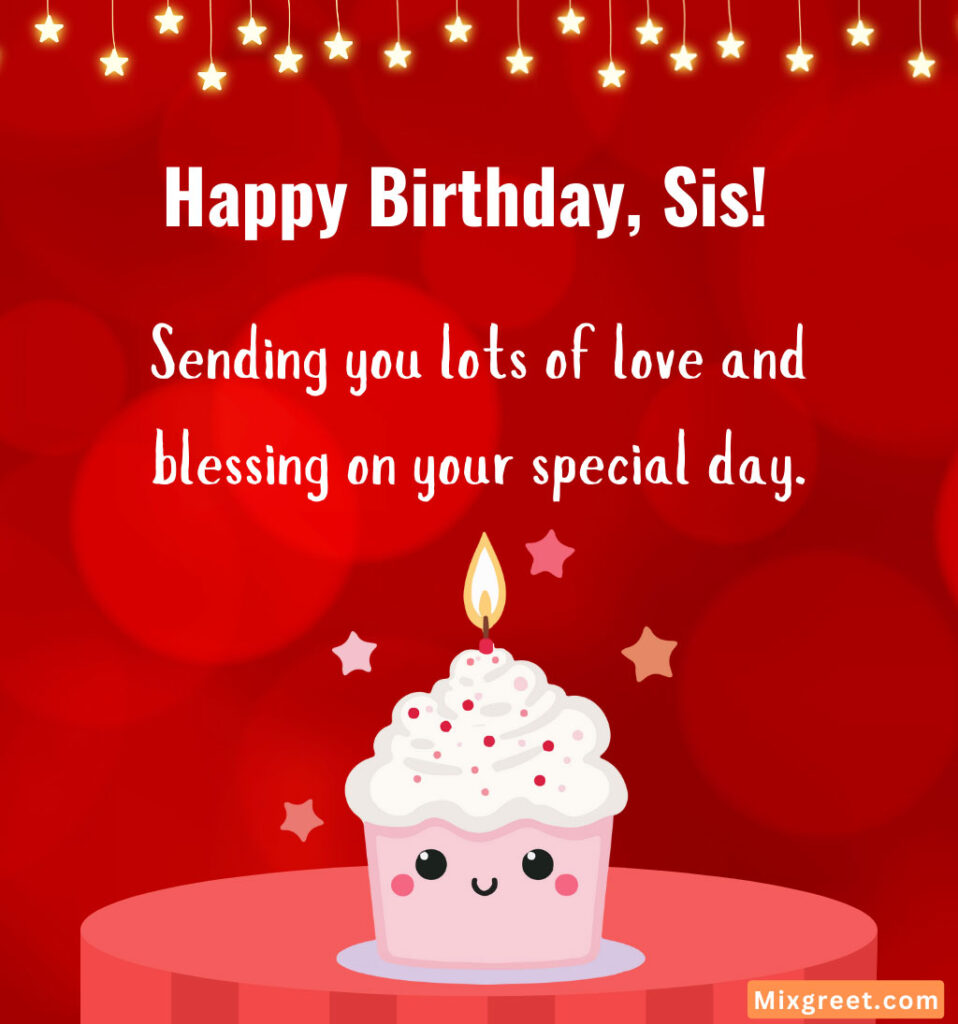 Happy Birthday Wishes for Cousin Sister