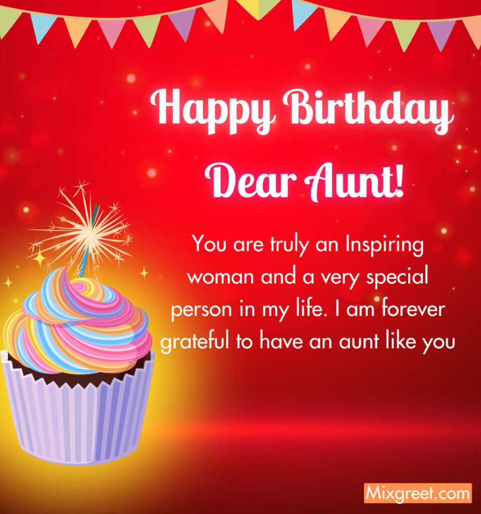 Birthday Wishes for Aunt