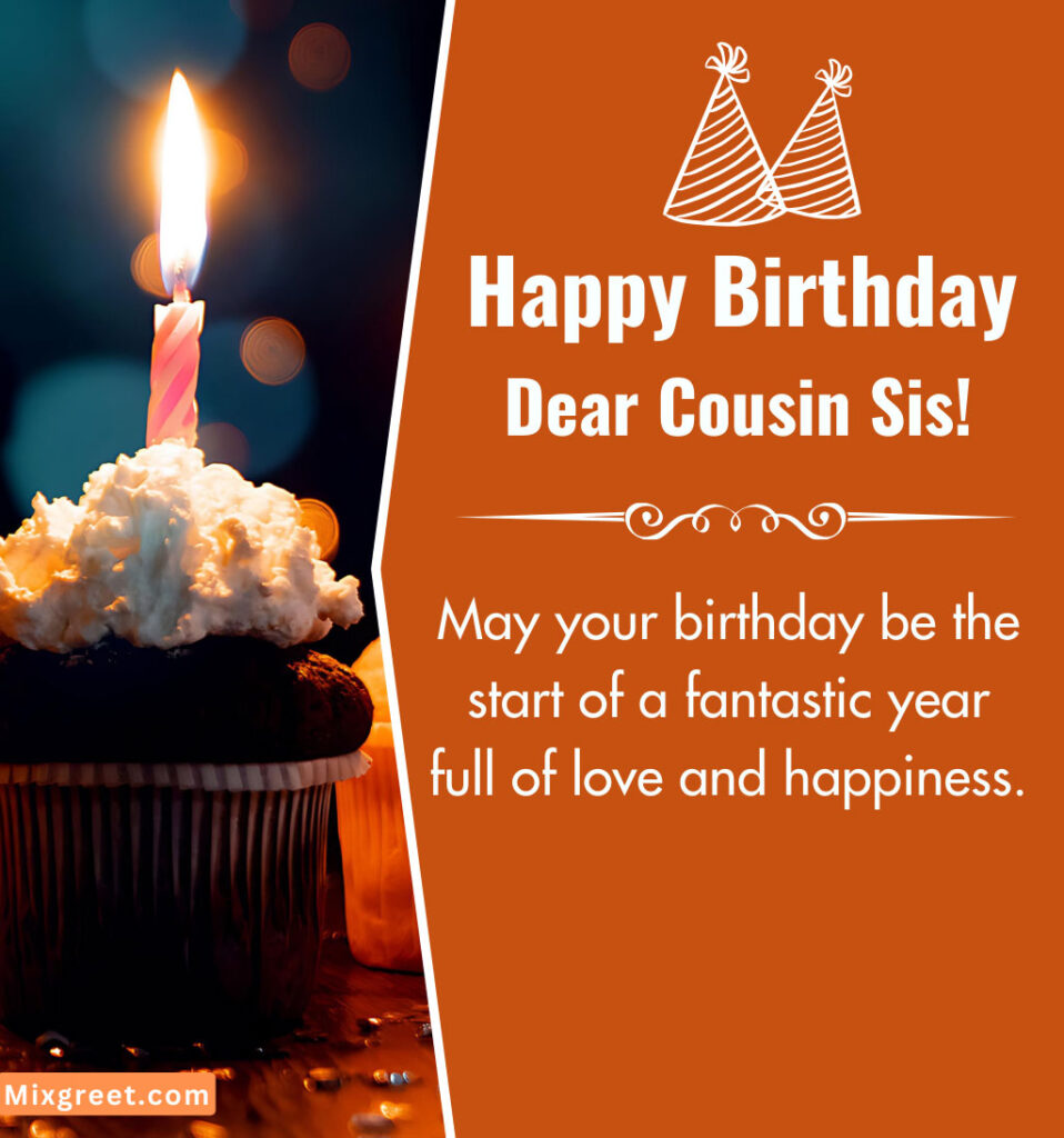 Happy Birthday Wishes for Cousin Sister 