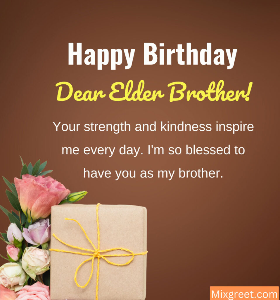 Happy Birthday Elder Brother Wishes Images