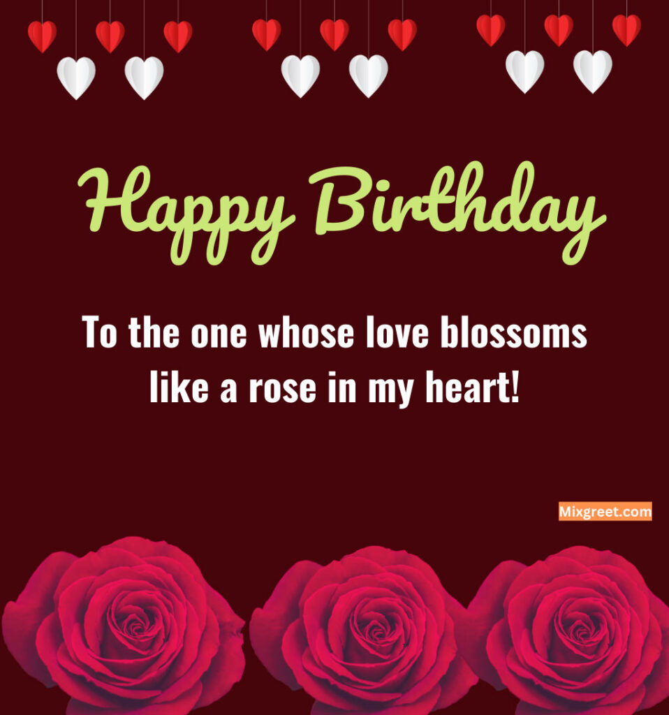 Romantic Birthday Images With Flower