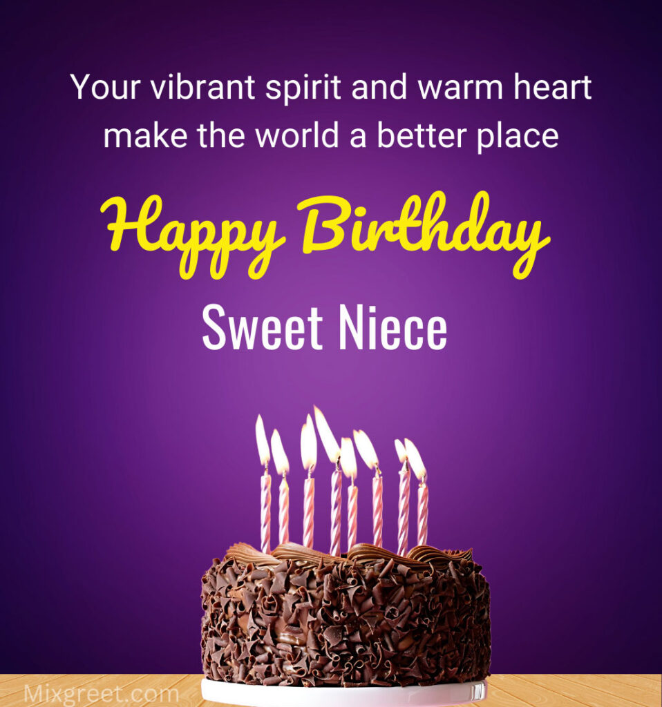 Happy Birthday Wishes for Niece