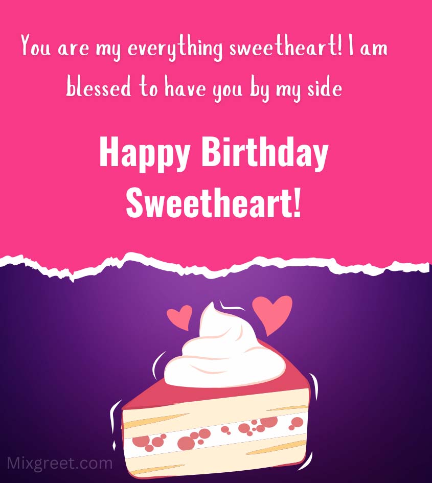 Happy Birthday Sweetheart Images