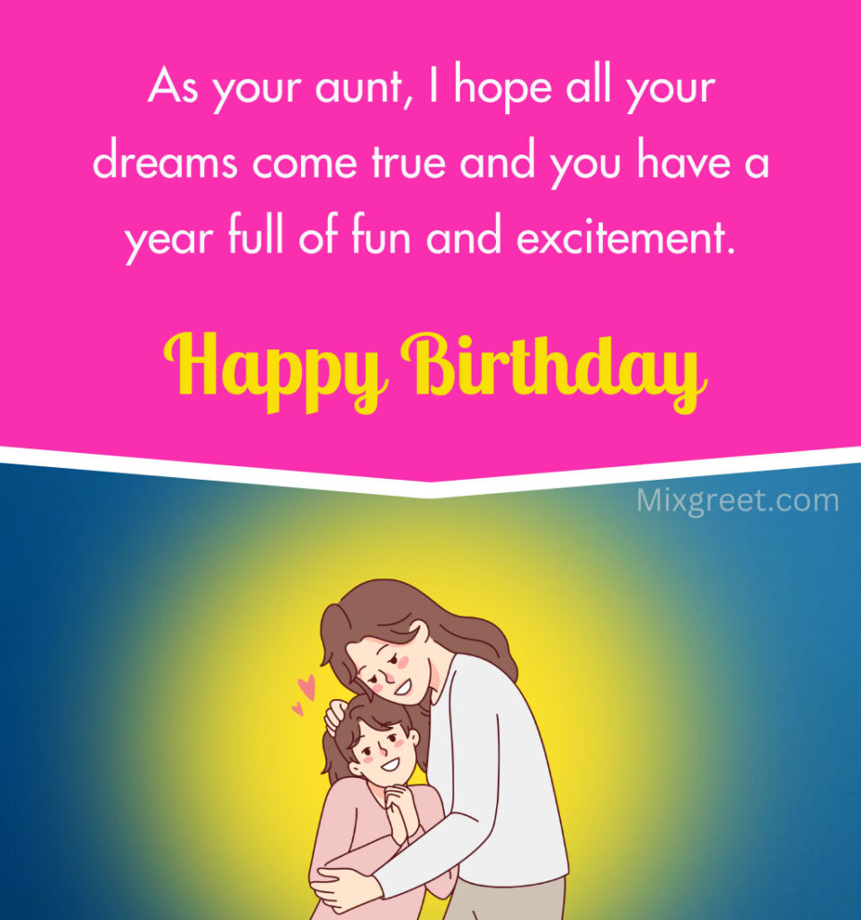 Happy Birthday Wishes for Niece From Aunt