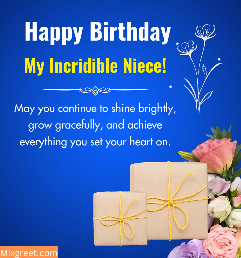 Birthday Niece Greetings for Niece