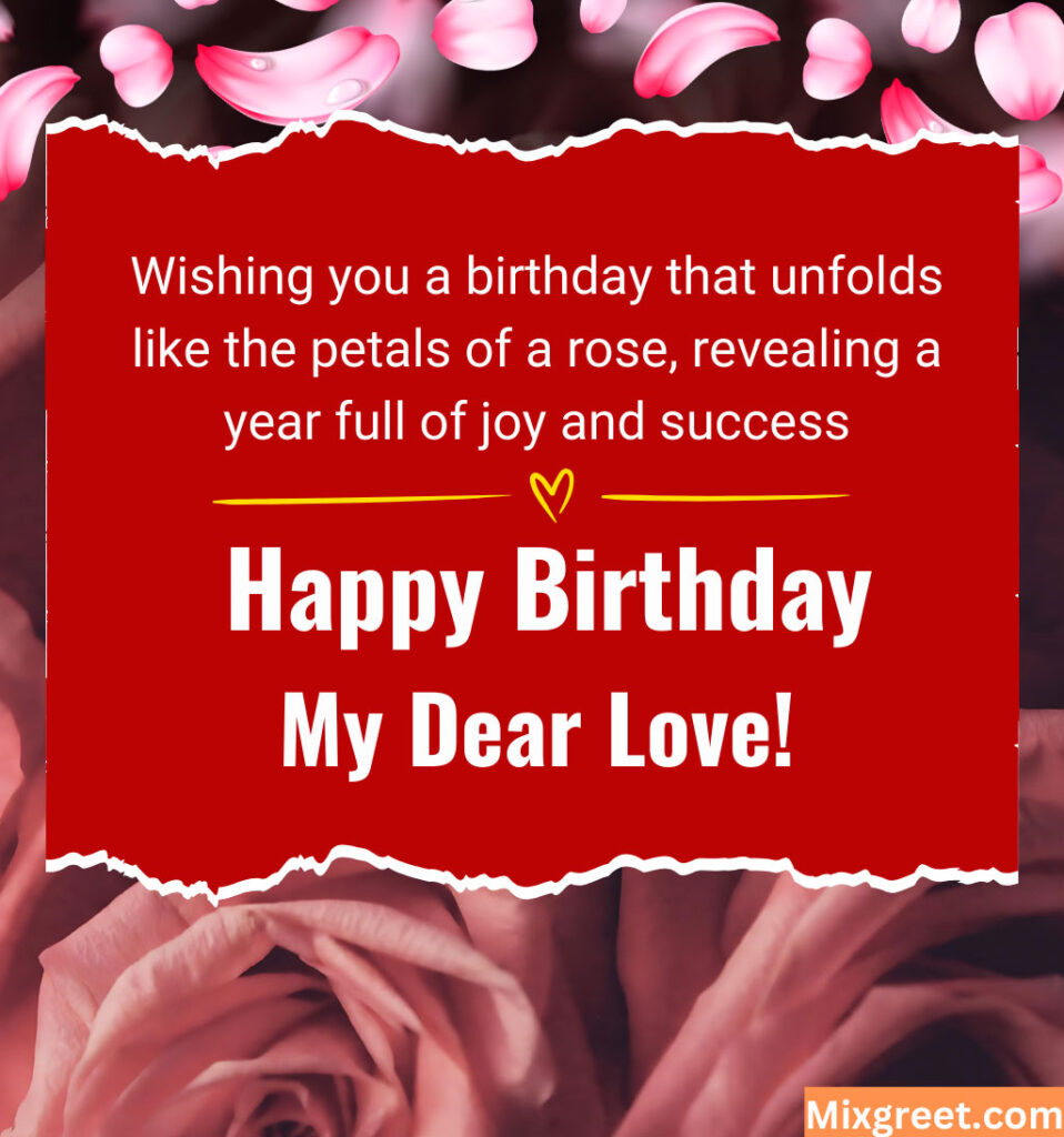 Birthday Love Quotes for Sweetheart