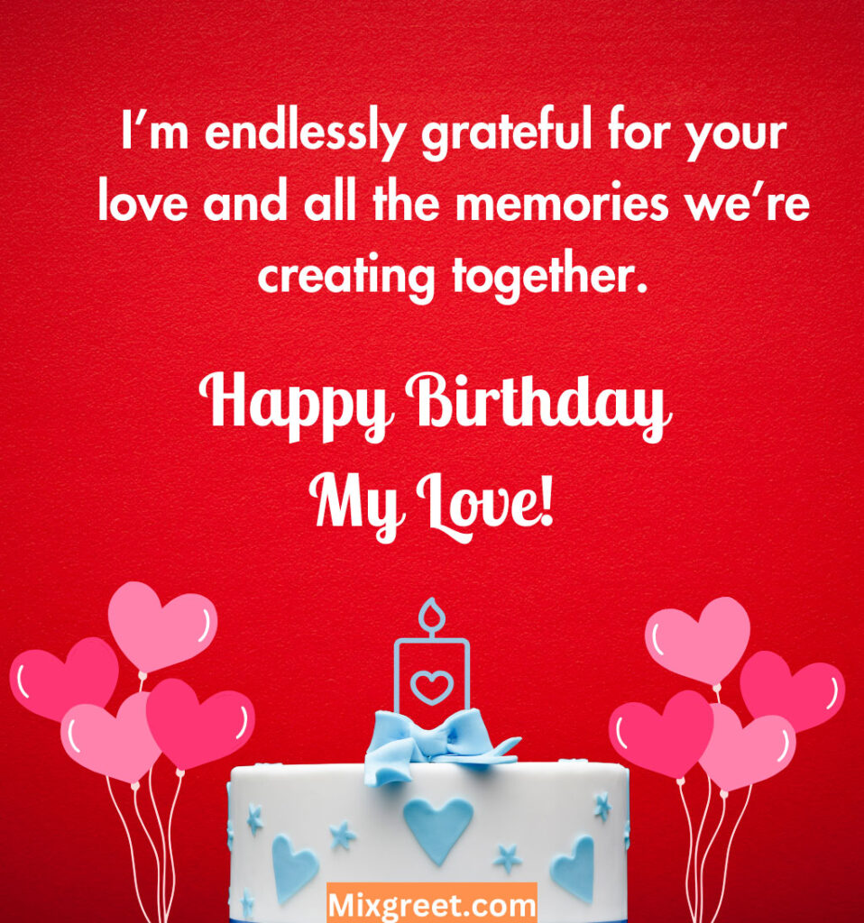 Happy Birthday Love Images for Girlfriend