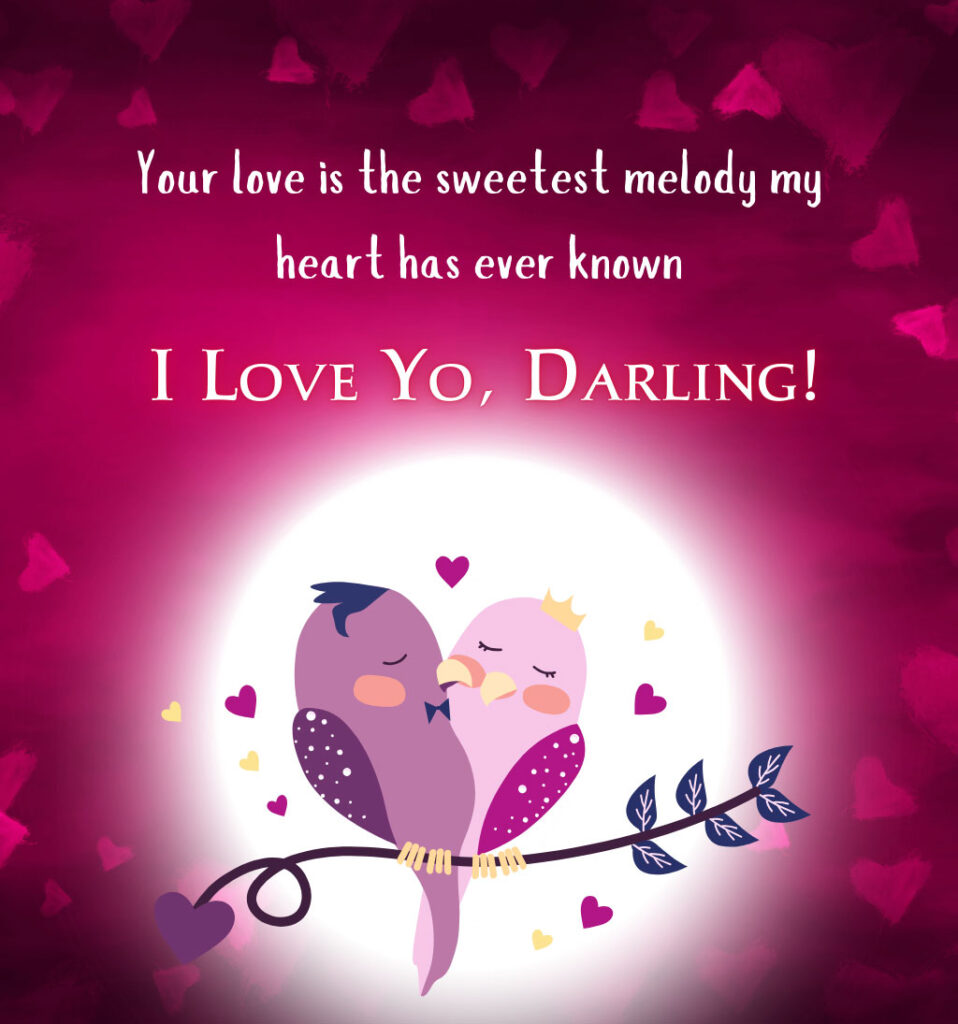 I love Darling for Your Beloved Boyfriend