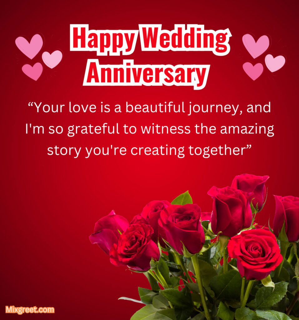 Happy Marriage Anniversary Greetings for Friend