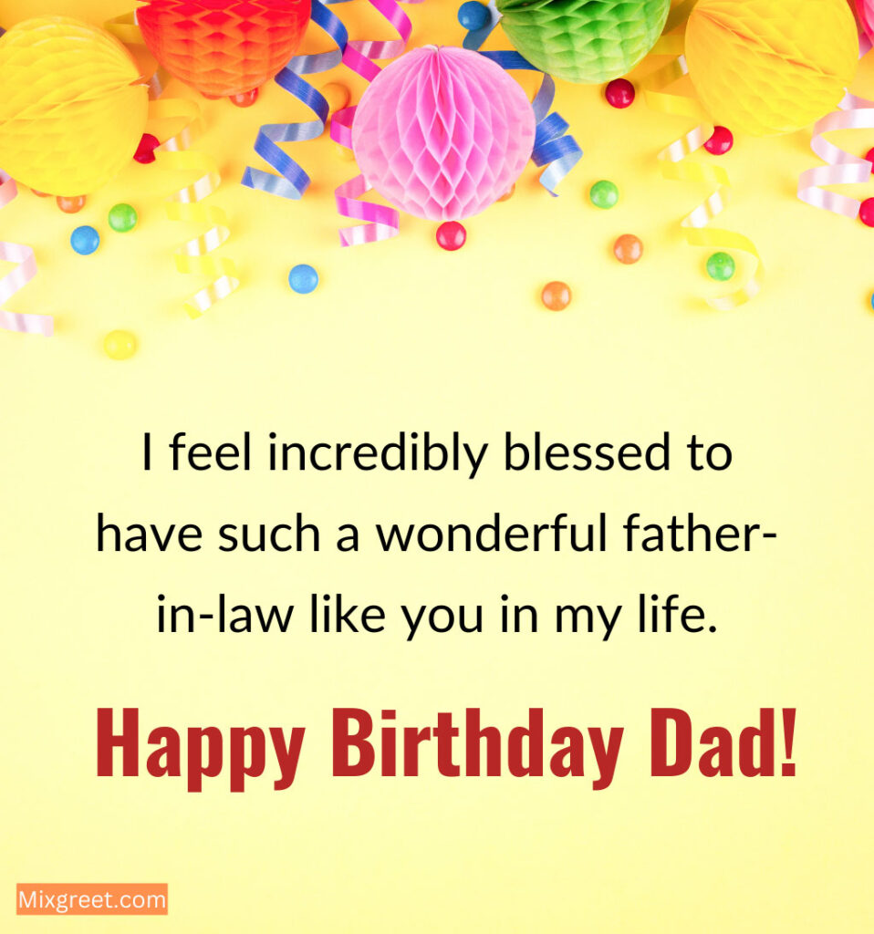 Birthday Quotes for Father-in-law from Son-in-law