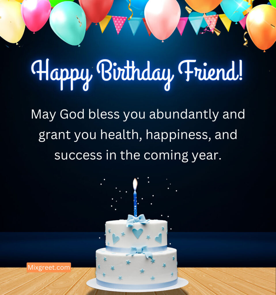 Blessing Birthday wishes for friend girl