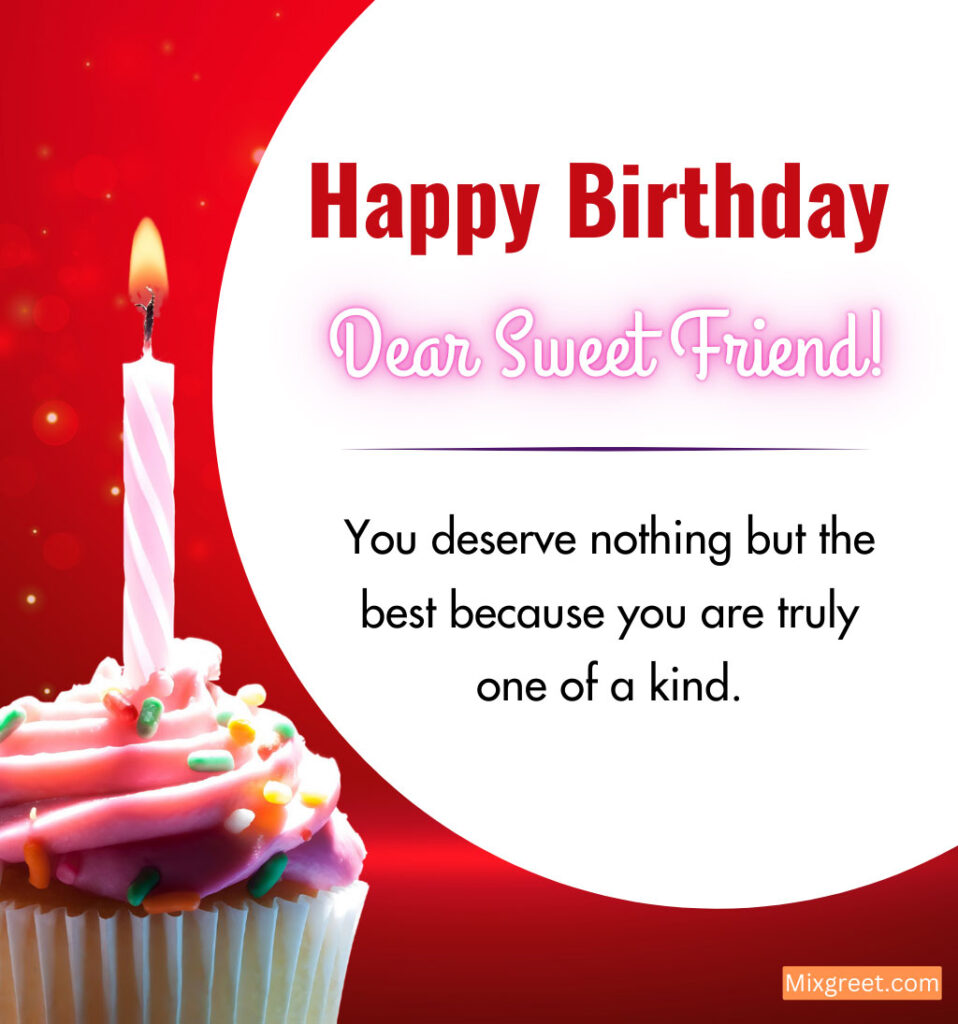 Birthday wishes for Best friend girl