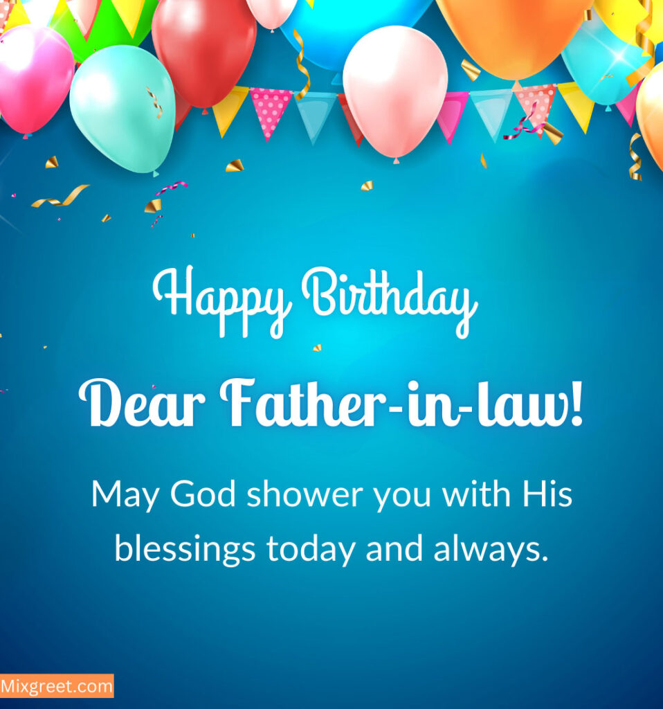 Happy birthday Greetings for Father-in-law