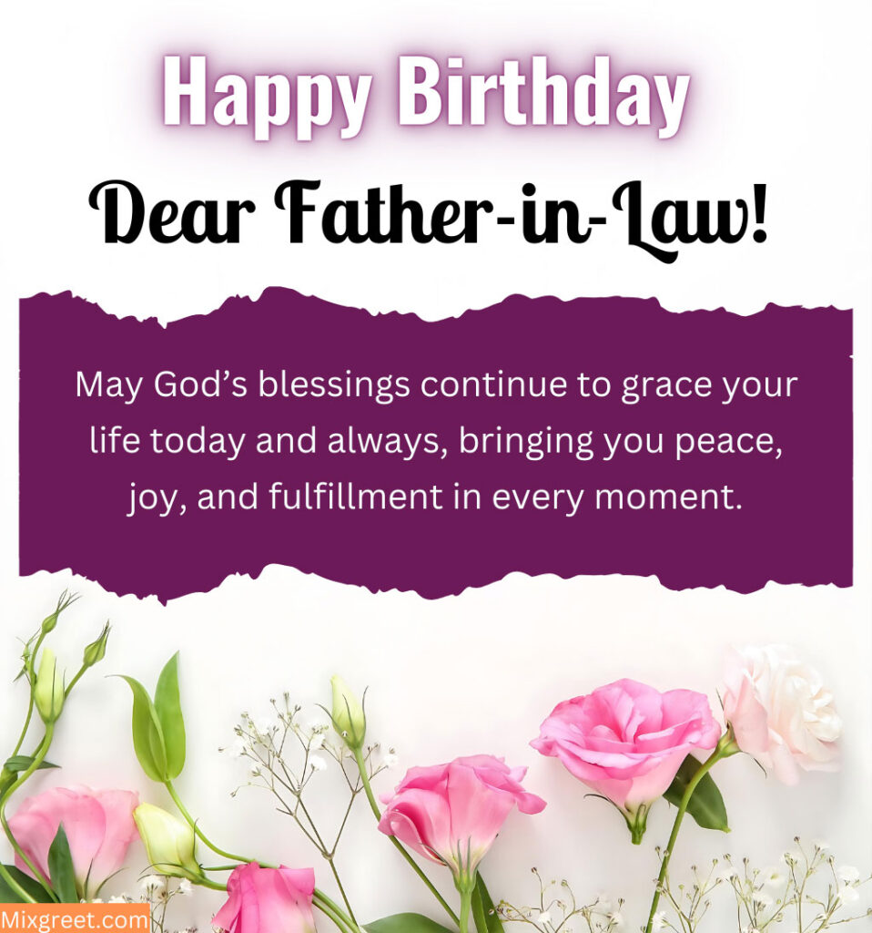 Birthday Wishes to Dad-in-Law from Daughter-in-law