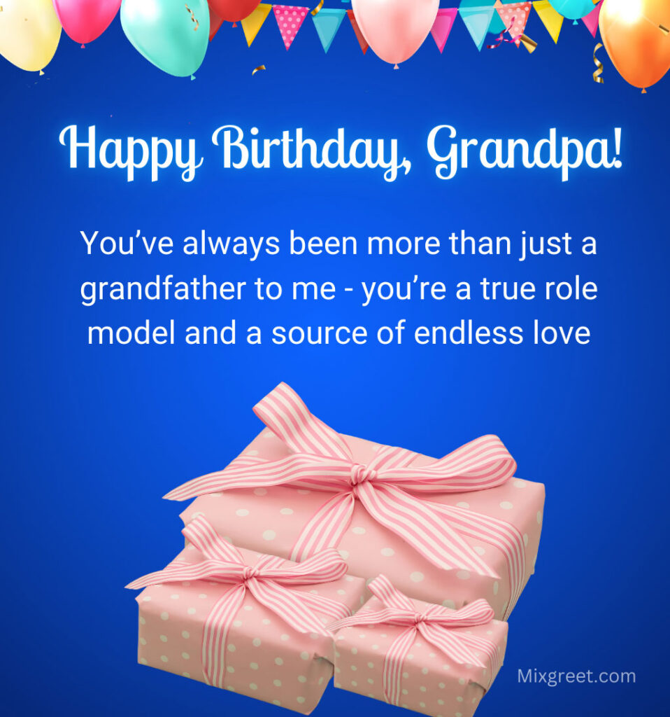 Birthday Wishes for Grandpa with Gifts and Touching Quotes