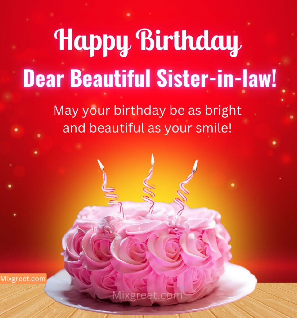 Birthday Wishes Images for Sister-in-law With Best Quotes