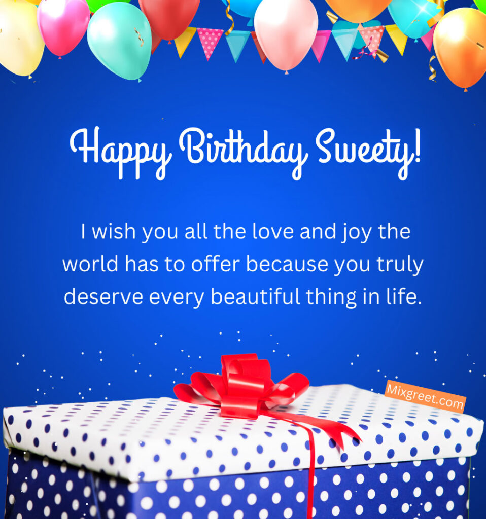 Birthday wishes for Sweet female friend 