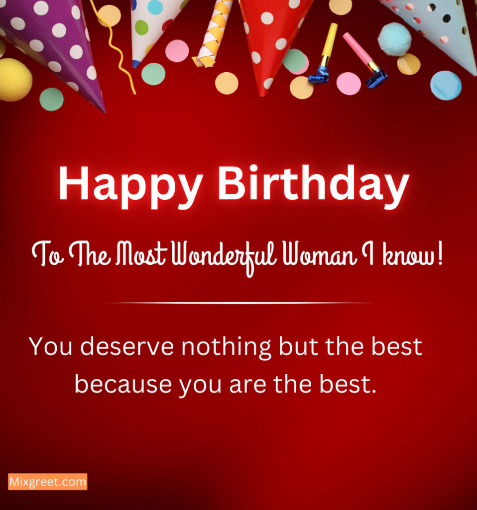 Woman Friend Birthday Wishes 