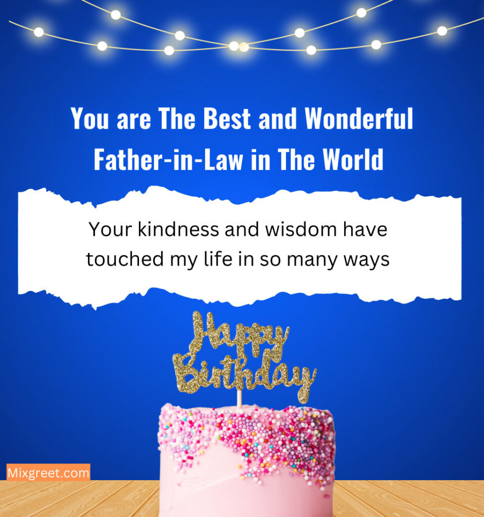 Happy Birthday Wishes for Father-in-law 