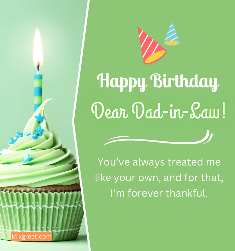 Emotional Birthday Quotes for Dad-in-law from Son in Law