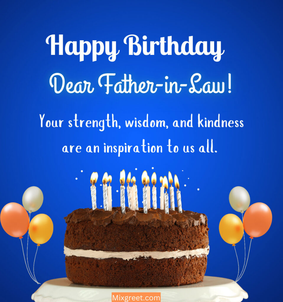 Birthday Wishes for Father in law