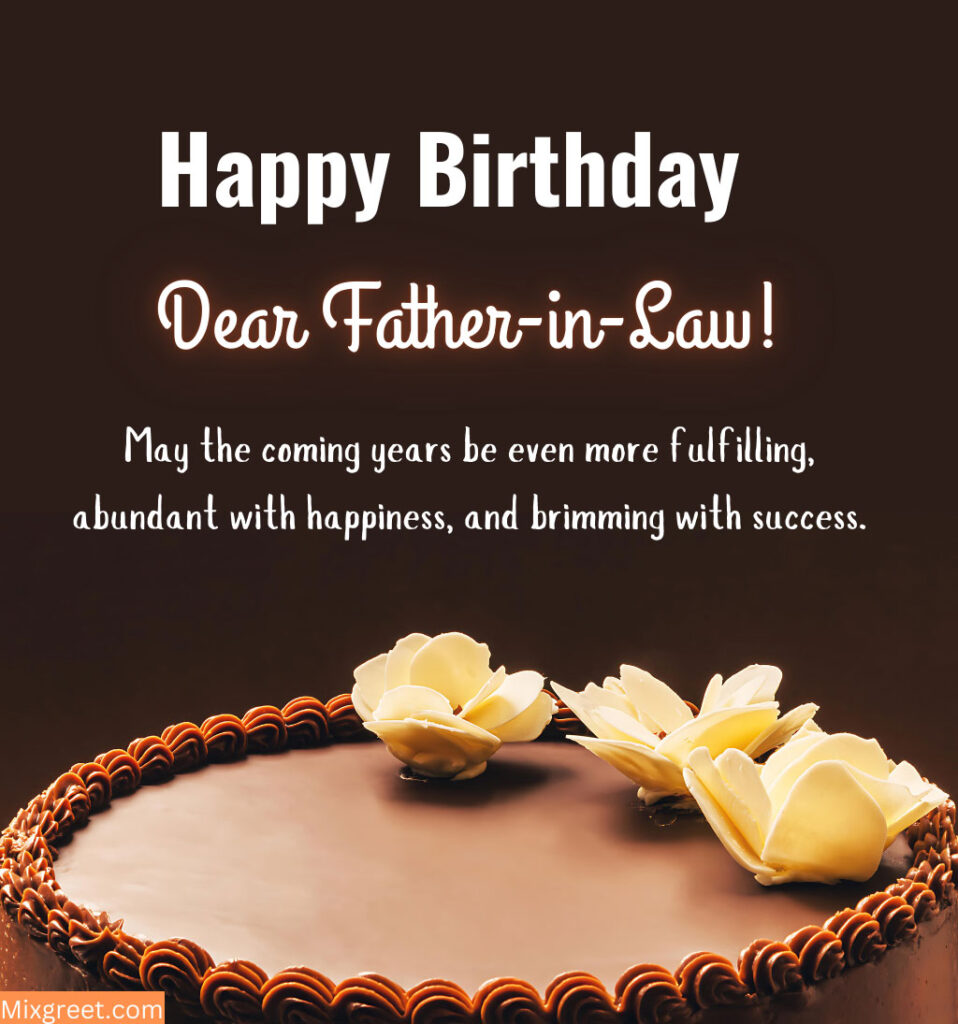 Birthday Prayer wishes for Father in law