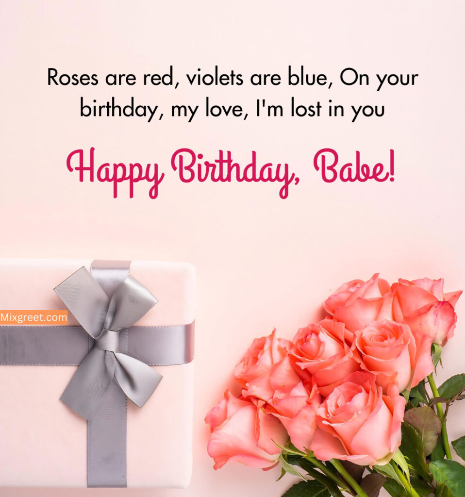 Happy Birthday Rhyming Poem Wishes for Girlfriend