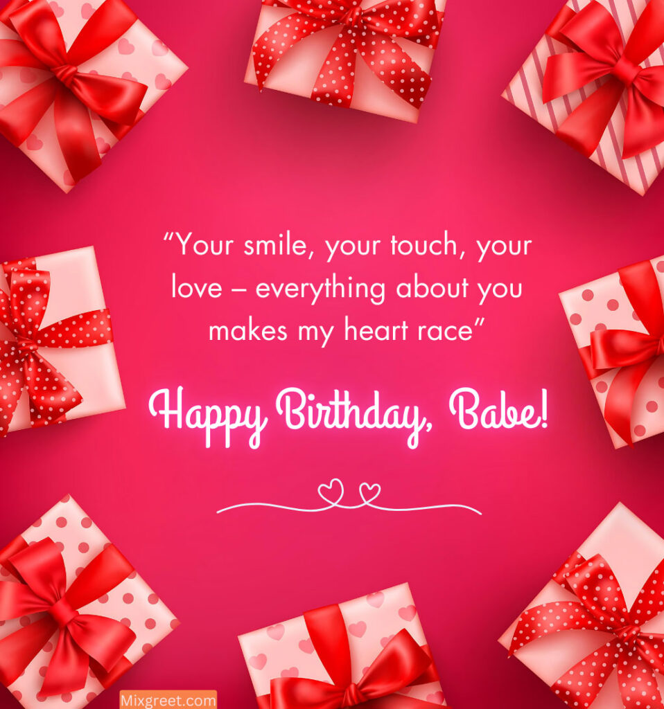 Happy Birthday Babe Wishes With Love Quotes