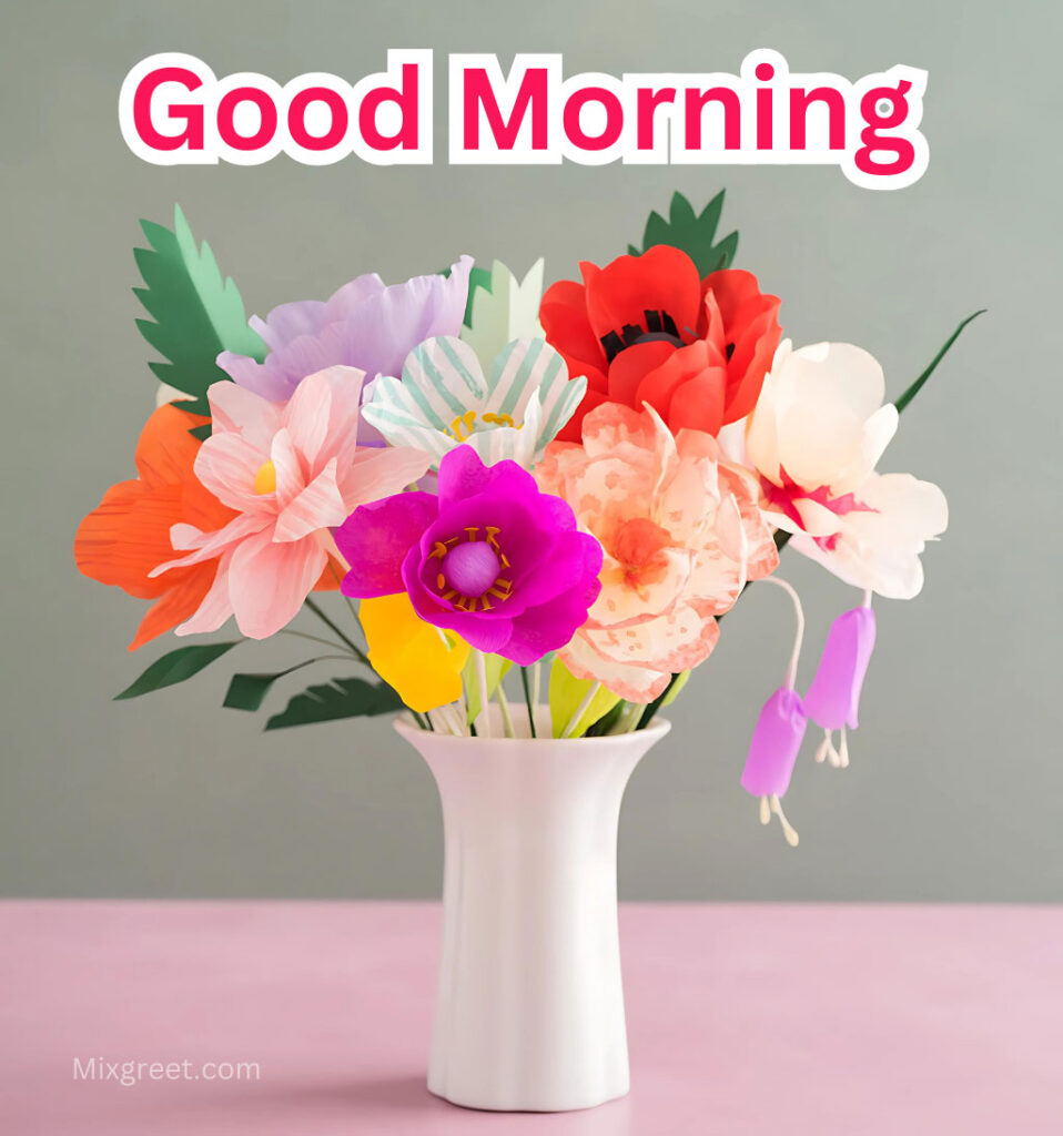 Good Morning Wishes Flowers