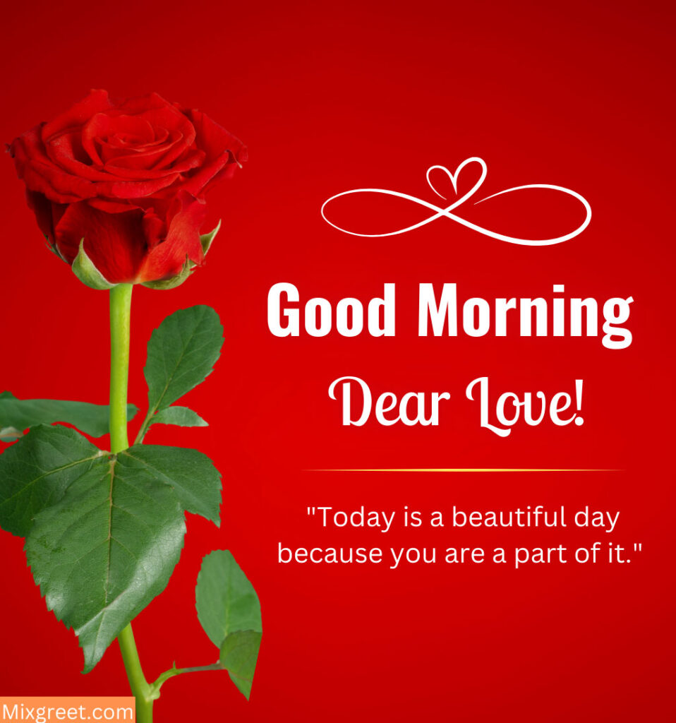 Red Roses With Good Morning for Lover With a Morning Messages