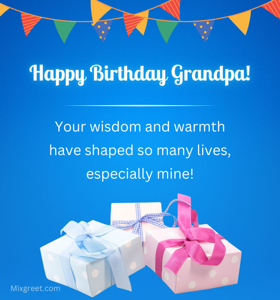 Inspirational Birthday Quotes for Grandfather