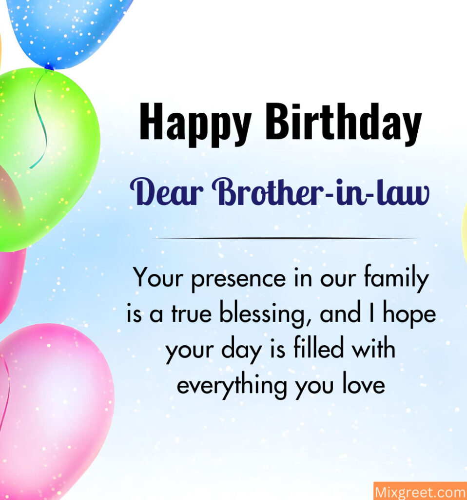 Happy Birthday Quotes Brother-In-Law