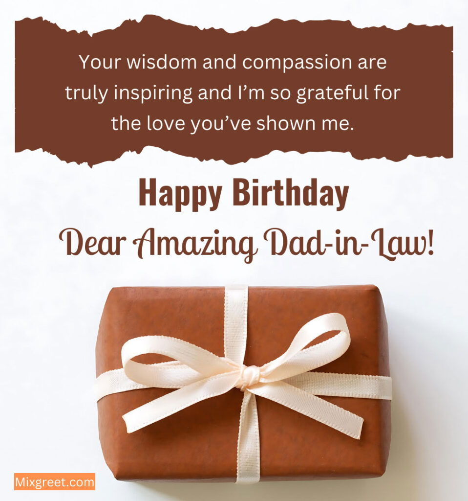 Inspiring Birthday Quotes for Father in law