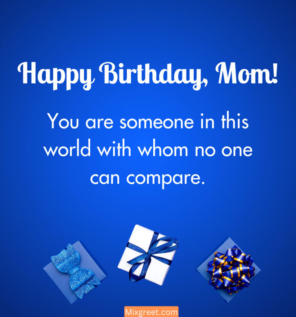 Mom Birthday Wishes with gifts