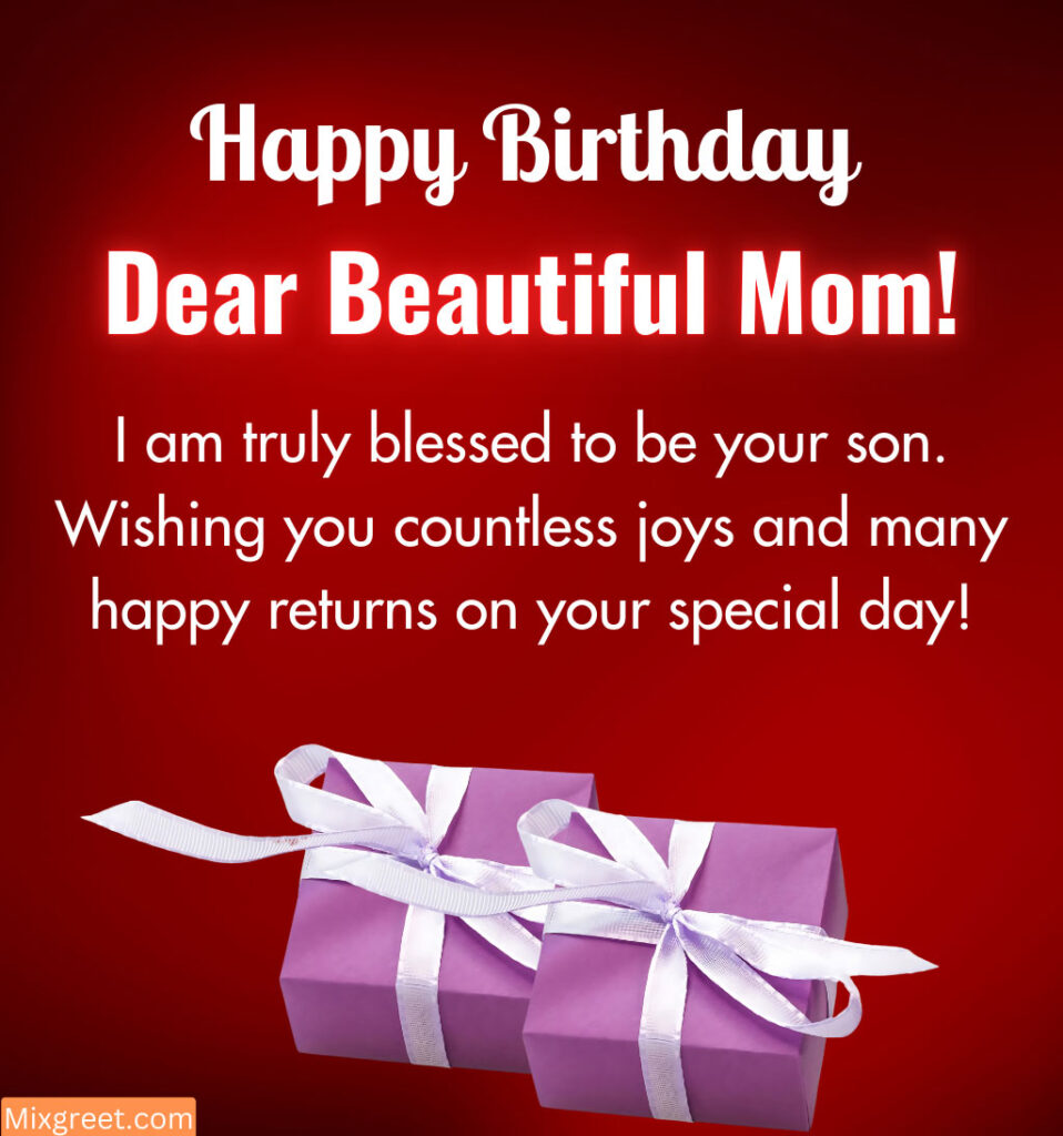 Mom Birthday quotes with gifts