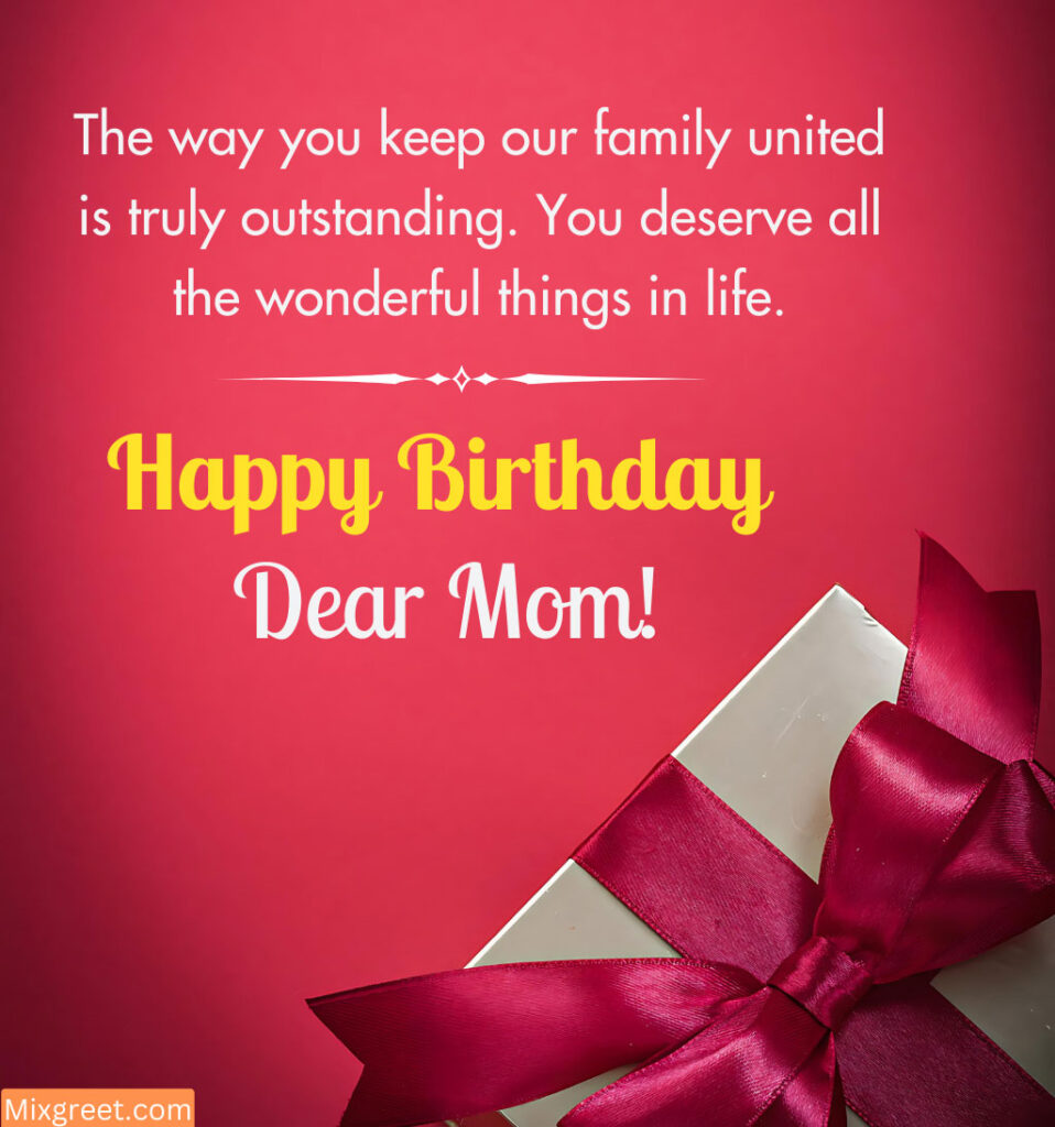 Mom Birthday Wishes