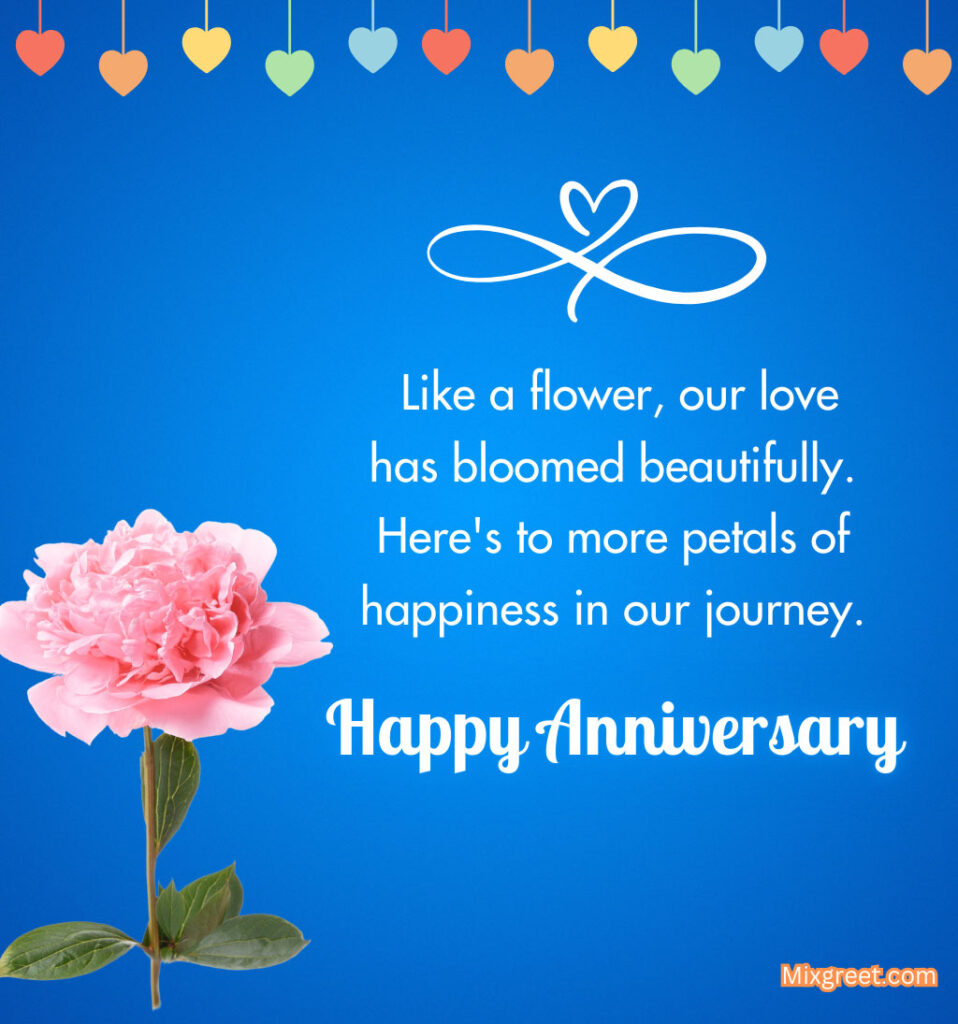 Love Anniversary Quotes for Girlfriend with Rose