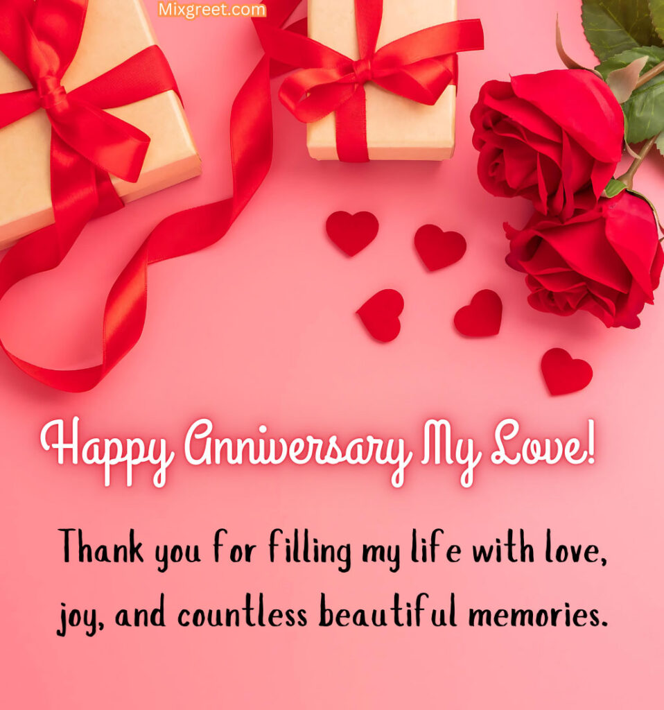 Love Anniversary Quotes for Girlfriend with Roses