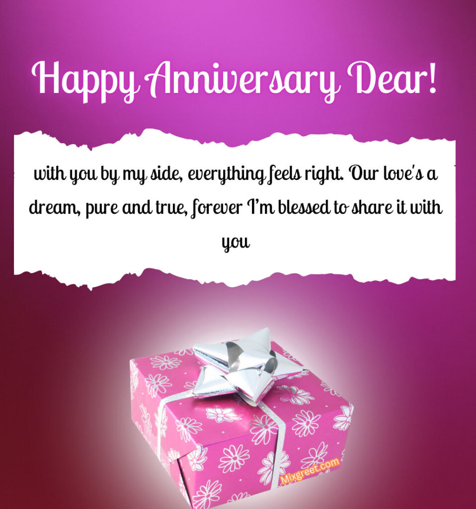 Happy Love Anniversary Greetings for Her