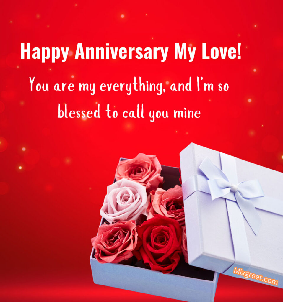 Anniversary Wishes for Sweetheart with Roses and Heartfelt Quotes