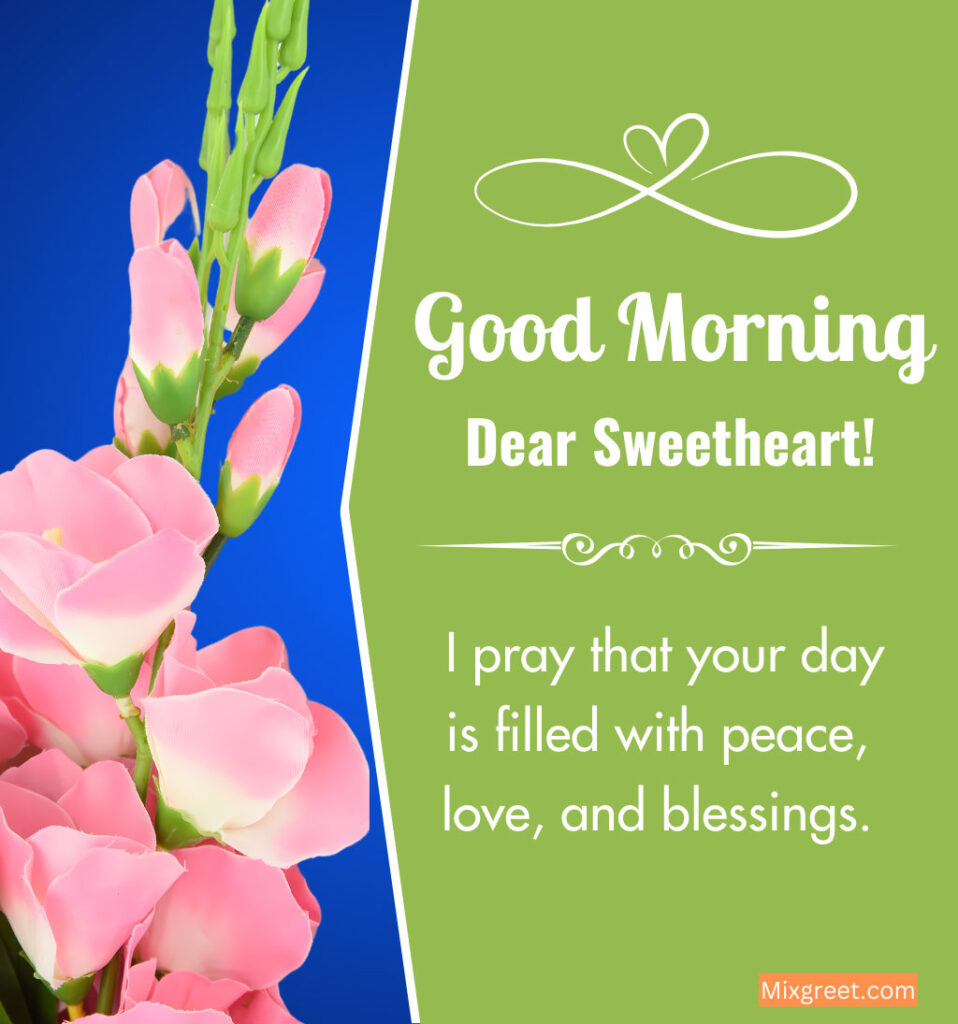 Love Good Morning Wishes for Sweetheart Boyfriend