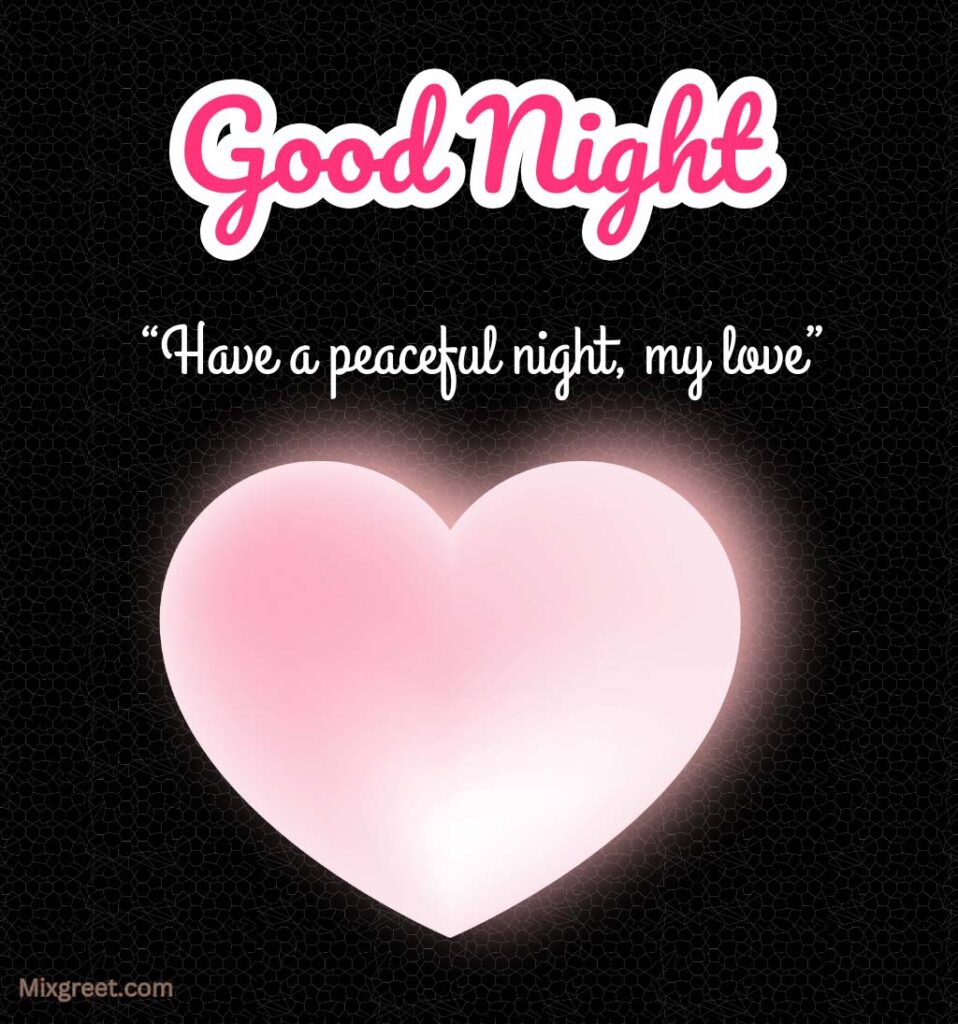 Good Night With Shining Love Images