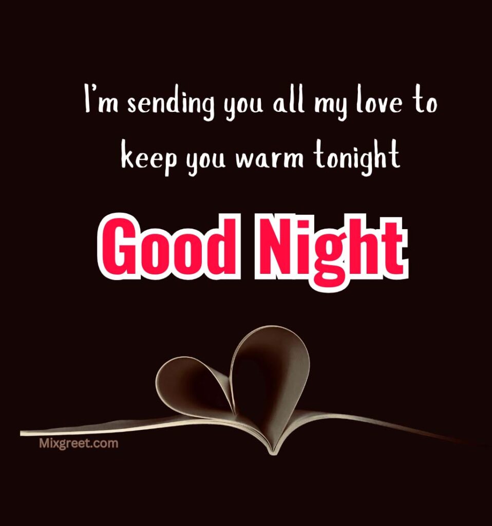 Good Night Greetings for Lover