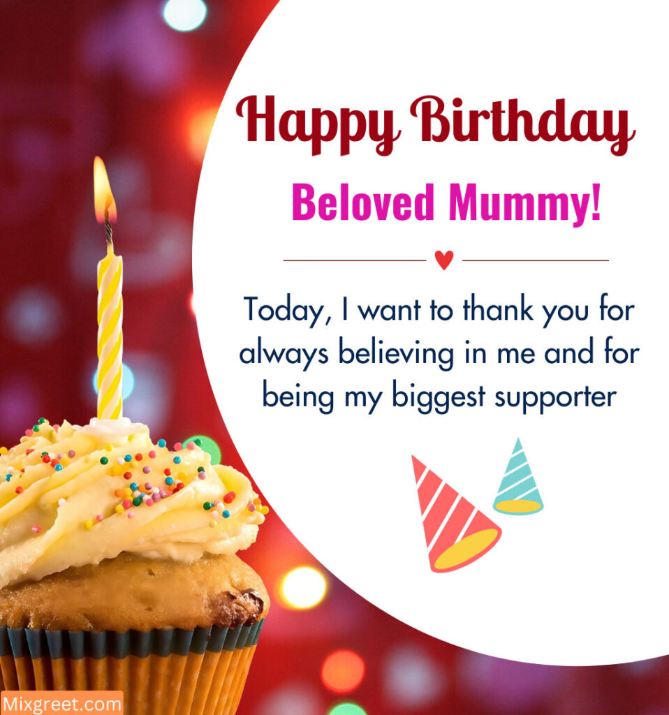 Happy birthday wishes for mummy